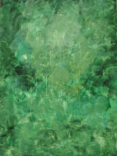 "My Garden Jungle" başlıklı Tablo Kate Hessling tarafından, Orijinal sanat, Akrilik