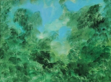 Pittura intitolato "Emergence" da Kate Hessling, Opera d'arte originale, Acrilico