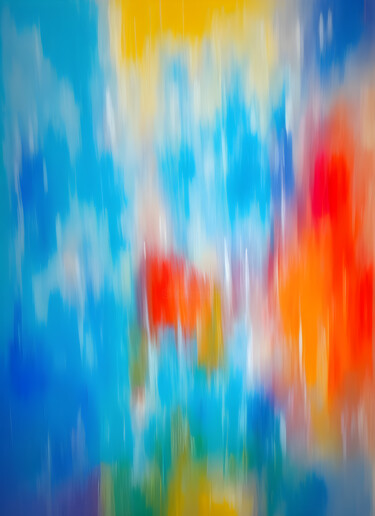 数字艺术 标题为“Art color  -02” 由Pict T Mosb, 原创艺术品, AI生成的图像