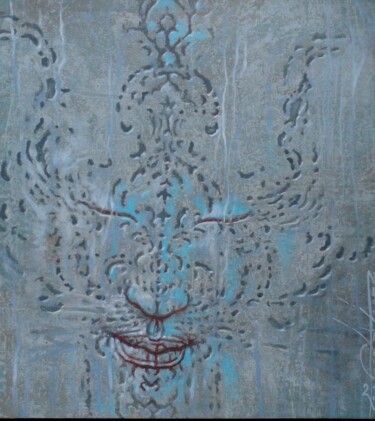 Malerei mit dem Titel "Образ из Камбоджийс…" von Nikodim Leibgam, Original-Kunstwerk, Acryl