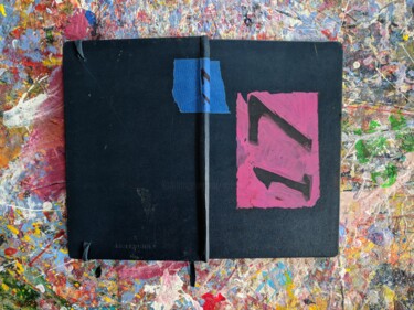 图画 标题为“Sketchbook #17” 由Oberlin The Artist, 原创艺术品, 铅笔