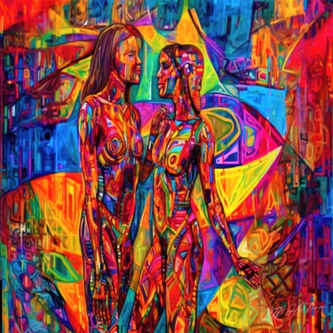 Digital Arts titled "Love You Forever -…" by Sykart Designs, Original Artwork, AI generated image