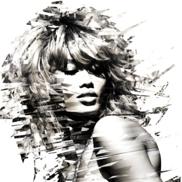 数字艺术 标题为“Tina Turner Queen -…” 由Sykart Designs, 原创艺术品, AI生成的图像