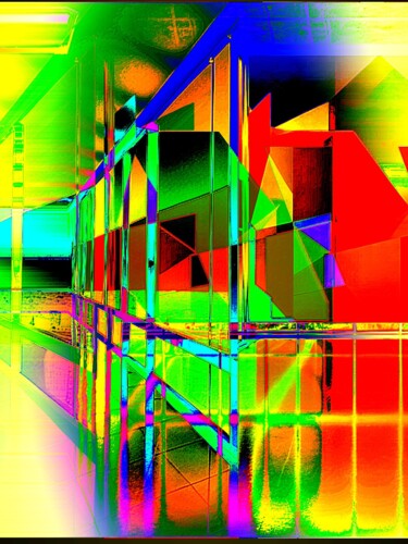 Digital Arts titled "Interior" by Micól Klar, Original Artwork, 3D Modeling