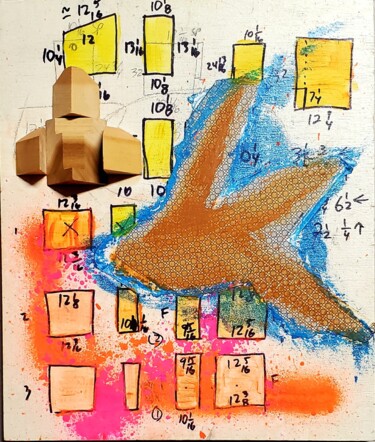 绘画 标题为“#243” 由Raca, 原创艺术品, 丙烯