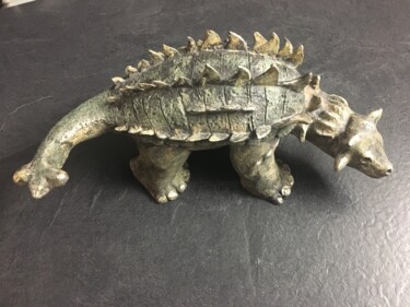 雕塑 标题为“STEGOSAURUS” 由Régine Peltier, 原创艺术品, 兵马俑
