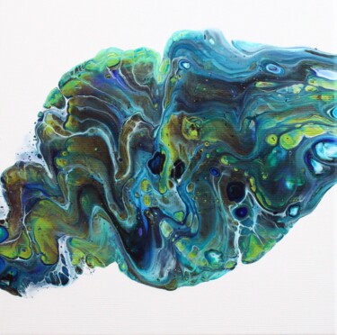 제목이 "Pisces"인 미술작품 Melissa Schaller로, 원작, 아크릴