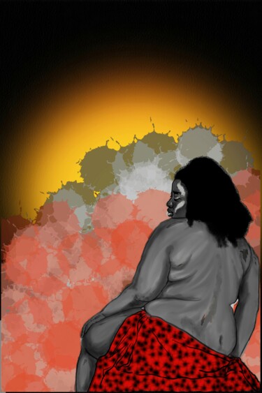 Loneliness Digitale Kunst getiteld "Loneliness" door Caddy Ilabor, Origineel Kunstwerk, 2D Digital Work