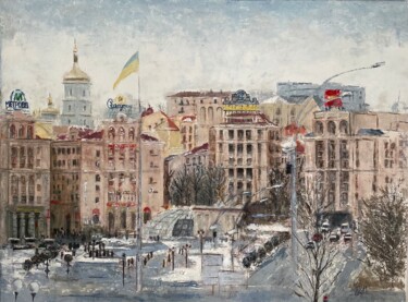 绘画 标题为“Maidan” 由Pipa Martín, 原创艺术品, 丙烯