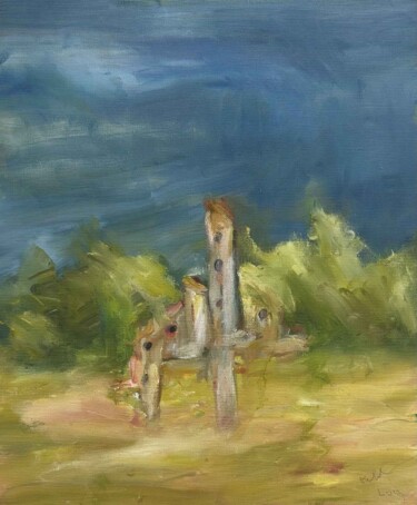제목이 "La campagne"인 미술작품 Katia Feintuch로, 원작, 기름