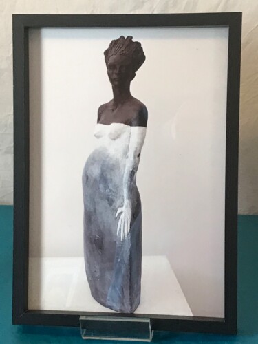 Photographie intitulée "La Mariée-cadre lar…" par Isabelle Haas, Œuvre d'art originale, Photographie numérique