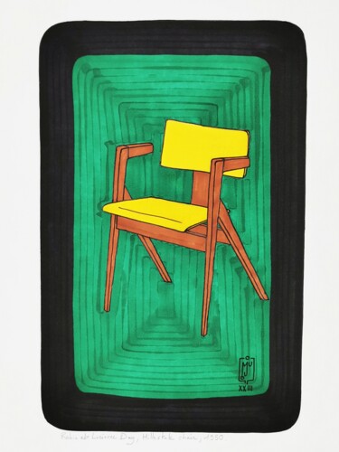 Dessin intitulée "Day Hillestak" par Do.M.Ju, Œuvre d'art originale, Marqueur