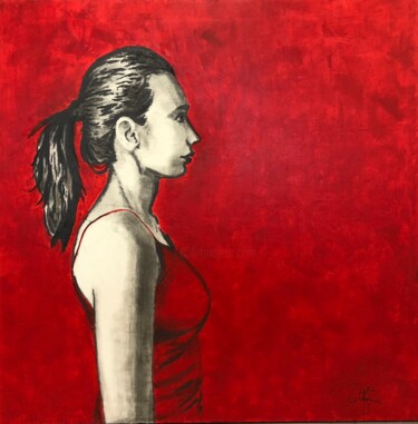 绘画 标题为“Autoretrato” 由Pipa Martín, 原创艺术品, 丙烯