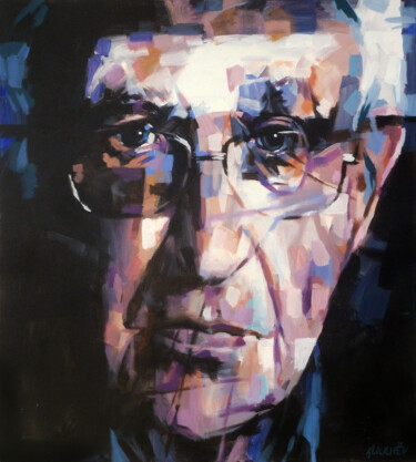 "CHOMSKY" başlıklı Tablo Aleksandr Ilichev tarafından, Orijinal sanat, Akrilik