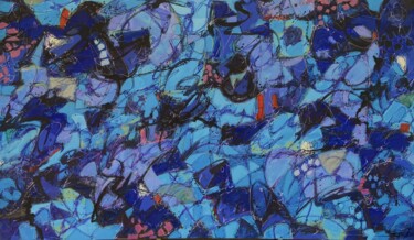 Peinture intitulée "Sempiterno" par Alfonso Sosa, Œuvre d'art originale, Acrylique Monté sur Châssis en bois