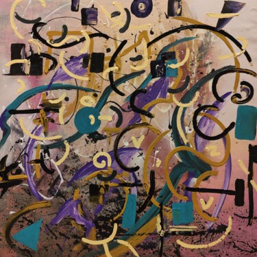Painting titled "New me" by Atignas Art, Original Artwork, Acrylic