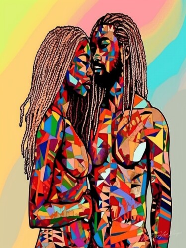I Was Made For Loving You - Loving Day Digital Arts titled "I Was Made For Lovi…" by Sykart Designs, Original Artwork, AI generated image