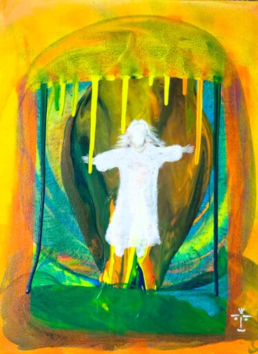 Waiting to Be Seen Painting titled "Waiting to Be Seen" by Troy Wilson-Ripsom, Original Artwork, Acrylic Mounted on Wood Stretcher frame