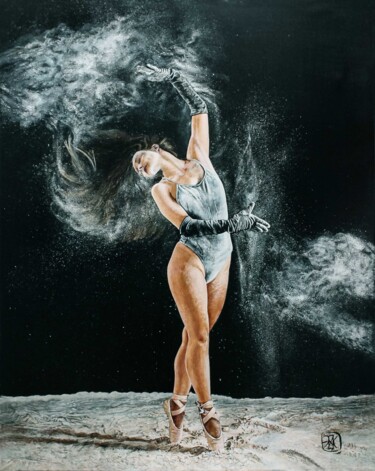 Painting titled "Шакти" by Svetlana Golofaeva, Original Artwork, Acrylic