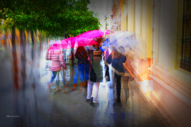 Lluvia en Sevilla Photographie intitulée "Lluvia en Sevilla" par Alfonso García, Œuvre d'art originale, Photographie numérique