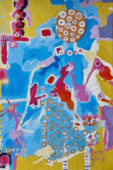 Le faiseur de paix Painting titled "Le faiseur de paix" by Anna Grazi, Original Artwork, Acrylic
