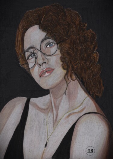 Femme à lunettes