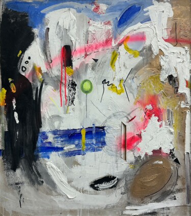 M theory 2 Peinture intitulée "M theory 2" par Henok Getachew Woldegebreal, Œuvre d'art originale, Acrylique Monté sur Autre panneau ri…
