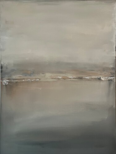 Peinture intitulée "Le calme" par Mila, Œuvre d'art originale, Acrylique Monté sur Châssis en bois