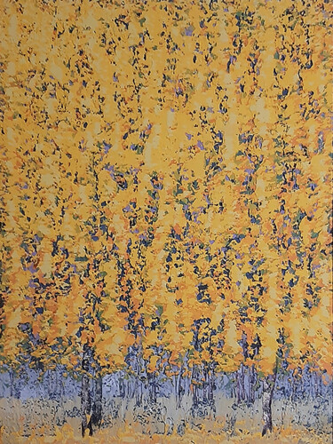 Pittura intitolato "autumn 2" da Jans Sergei, Opera d'arte originale, Acrilico
