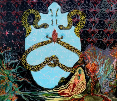 绘画 标题为“AGNIS” 由Narcissuz, 原创艺术品, 丙烯