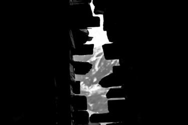 Photographie intitulée "La Faille" par Xavier Lespinas, Œuvre d'art originale, Photographie numérique Monté sur Aluminium