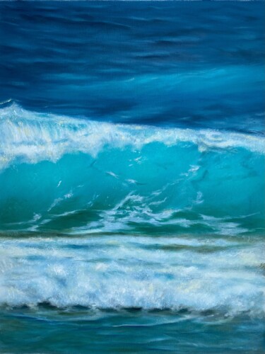 绘画 标题为“The sea wave” 由Mary Sea, 原创艺术品, 油