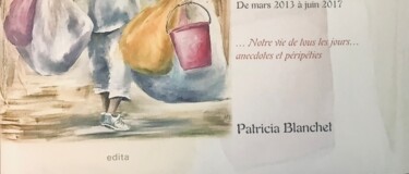 Dessin intitulée "C'était comment en…" par Patricia Blanchet-Olivier, Œuvre d'art originale, Aquarelle