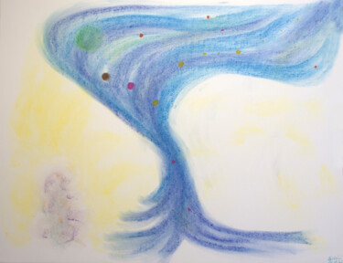 Joie de la naissance 图画 标题为“Joie de la naissance” 由Anne Laure Klein, 原创艺术品, 粉彩