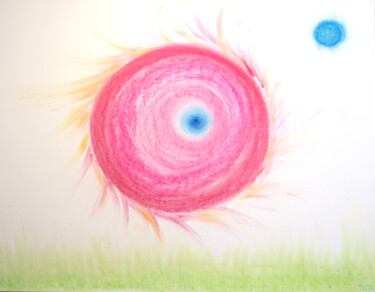 Sensibilité de l'Âme Tekening getiteld "Sensibilité de l'Âme" door Anne Laure Klein, Origineel Kunstwerk, Pastel