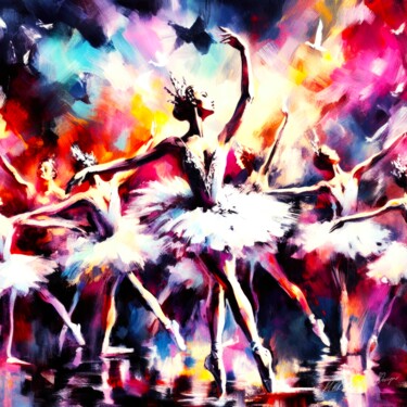 Nutcracker Ballet - Ballet Dance Digital Arts titled "Nutcracker Ballet -…" by Sykart Designs, Original Artwork, AI generated image