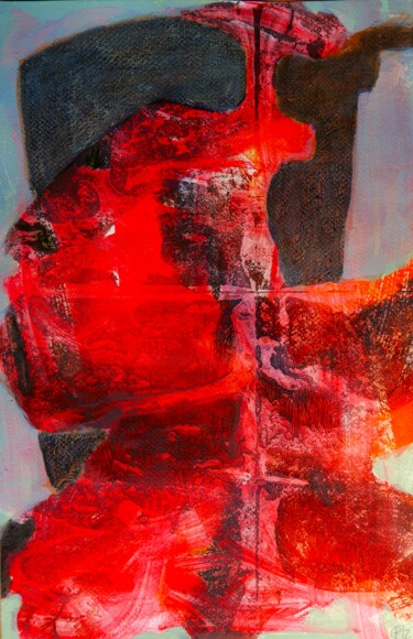 Peinture intitulée "Acribie" par Philippe Casaubon, Œuvre d'art originale, Huile