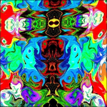 数字艺术 标题为“VARIATION "363"” 由Christa Kloß, 原创艺术品, 数字油画
