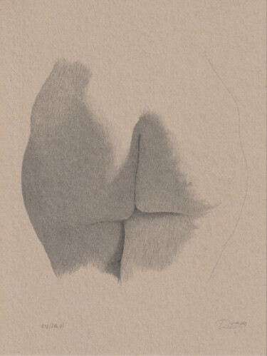 图画 标题为“"ANr.11 (0:12)"” 由Walter Roos, 原创艺术品, 铅笔