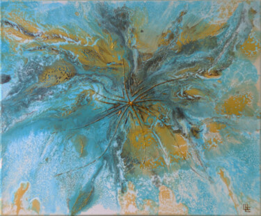The Golden Star 绘画 标题为“The Golden Star” 由Evgeny Shaparin (Johnrusart), 原创艺术品, 丙烯