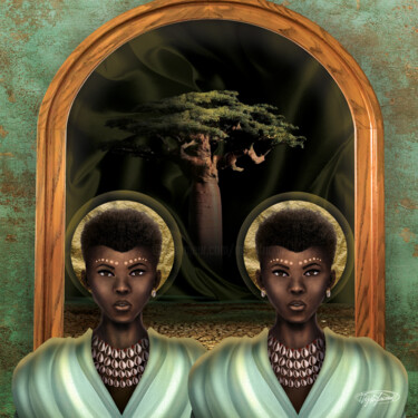 Marassa dossu dossa Arte digital titulada "Marassa dossu dossa" por Mystifrican, Obra de arte original, Trabajo Digital 2D