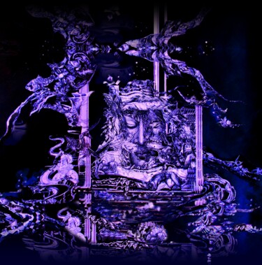 数字艺术 标题为“Аллегория мысли-1” 由Varu Kadis, 原创艺术品, 2D数字工作