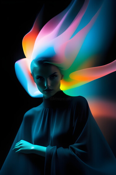 数字艺术 标题为“Arty-Fashion #0623” 由Sid, 原创艺术品, AI生成的图像