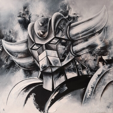 "Goldo Black" 绘画 标题为“"Goldo Black"” 由Estelle Barbet, 原创艺术品, 丙烯