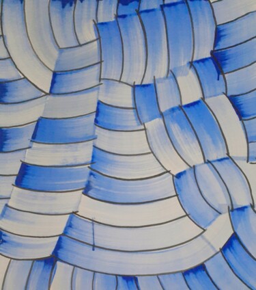 Schilderij getiteld "婴儿" door Zhao Le Men, Origineel Kunstwerk, Gouache