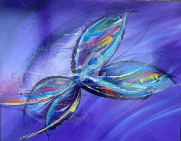 Peinture intitulée "ivresse" par Isabelle Laurent, Œuvre d'art originale, Acrylique