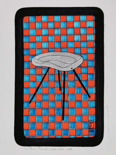 Dessin intitulée "Prouvé 307" par Do.M.Ju, Œuvre d'art originale, Marqueur