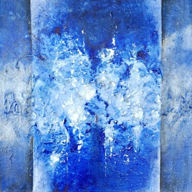 VARIANCE NOCTURNE Peinture intitulée "VARIANCE NOCTURNE" par Christiane Hess (CHRYSTAL), Œuvre d'art originale, Acrylique Monté sur Châssis en…