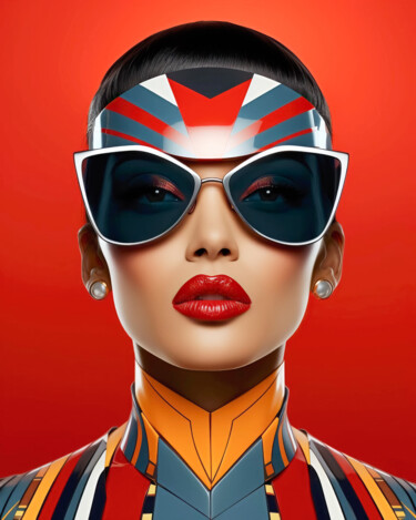 数字艺术 标题为“Beauty 3” 由Jean Luc Michon, 原创艺术品, AI生成的图像