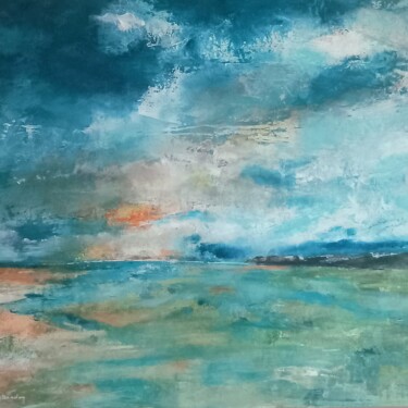 Peinture intitulée "Lumières" par Sylvie Vandensteendam, Œuvre d'art originale, Acrylique Monté sur Châssis en bois